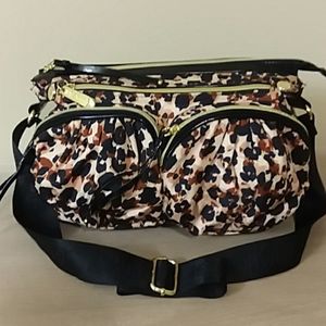 Betsey Johnson Leopard Print Handbag